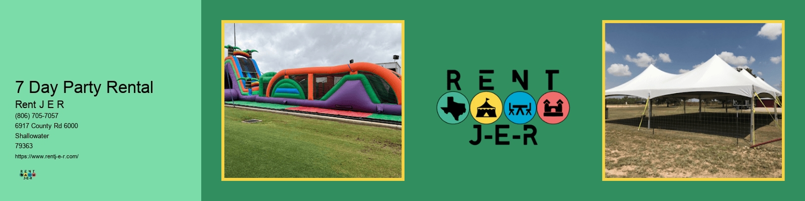 7 Day Party Rental