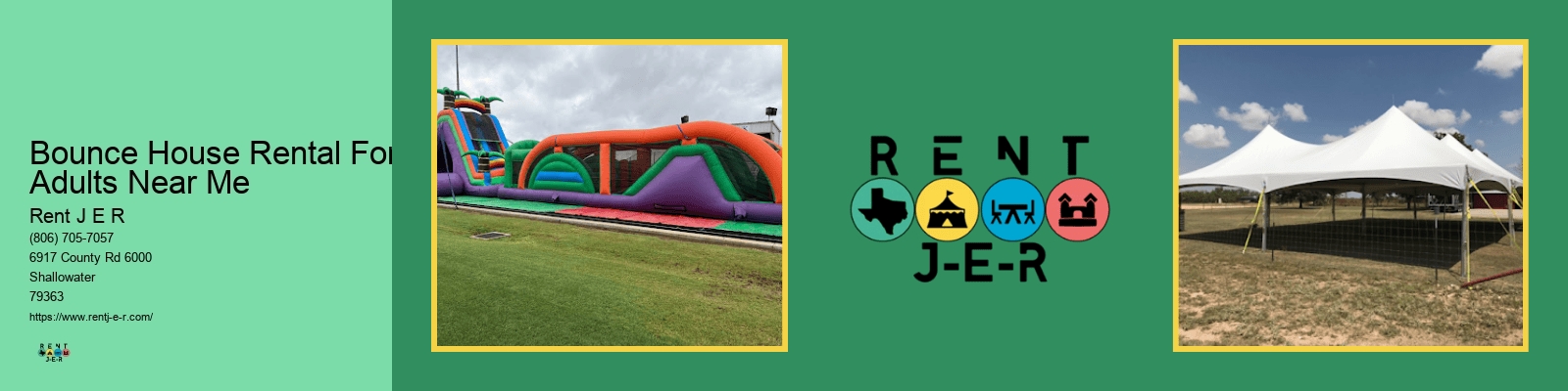 Bounce House Rental For Adults Near Me