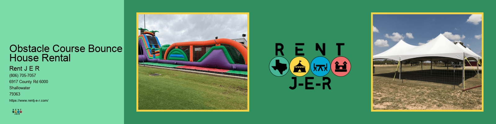 Obstacle Course Bounce House Rental